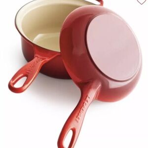 Le Creuset Red Cast Iron Dutch Oven